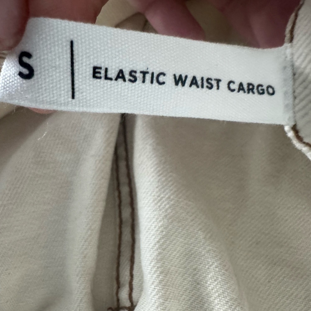 Pacsun Bone Utility Cargo Elastic Waist Baggy Pants  Style: 850HO208523 Small - Picture 6 of 8